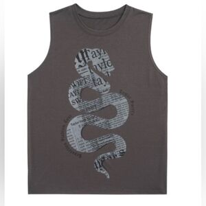 Taylor Swift Reputation Snake Muscle Sleeveless Shirt Tank Top S